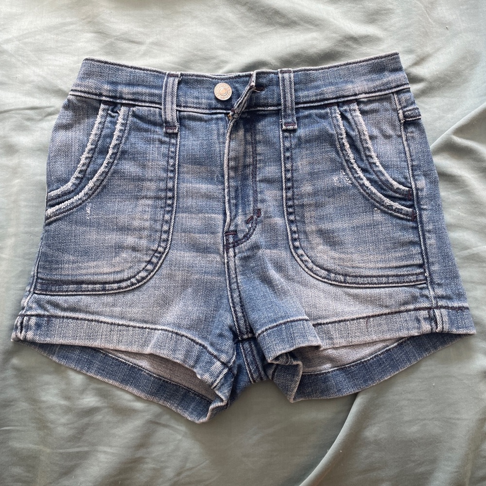 High rise Abercrombie jean shorts